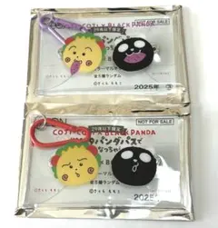 イオン コジコジ×ブラックパンダ マルチケース BLACK FRIDAY