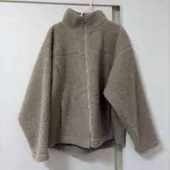 discoat　ベージュ フリースジャケット
