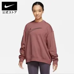 NIKE Dri-FIT クルーネック スウェット　オレンジ　Mサイズ