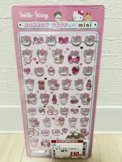 ボンボンドロップシール ミニ キティ ピンク