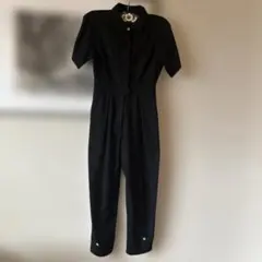MOUSSY♦︎麻混♦︎オールインワン♦︎黒♦︎M♦︎大人可愛い♦︎
