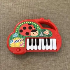 てんとう虫 ピアノ 知育玩具 おもちゃ