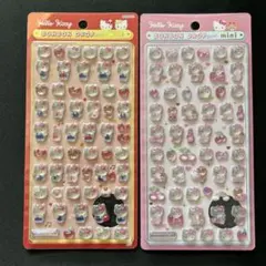 正規品　ボンボンドロップシール mini サンリオ ハローキティ 2種セット