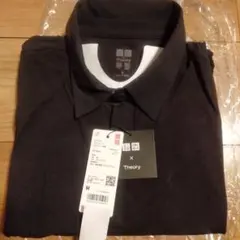 UNIQLO x Theory エアリズム スリムフィット ポロシャツ Mのサムネイル