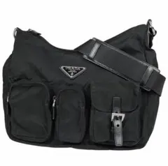 PRADA プラダ ナイロン ショルダーバッグ ブラックBT0523のサムネイル