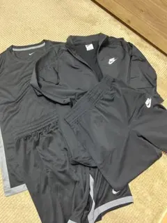 Nike 黒 ジャージ４点セット