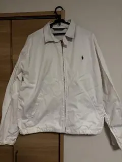 ポロ ラルフ ローレン ジャケット　ホワイト　Lサイズ