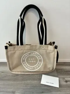 MARC JACOBS キャンバストートバッグ ベージュのサムネイル