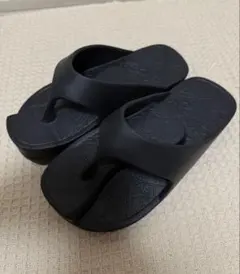 【新品同様】ラクバキ イージーサンダル M 黒