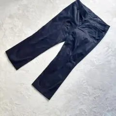 ロートレアモン パンツ クロップドパンツ ストレッチ 綿混 サイズ3 ブラックのサムネイル