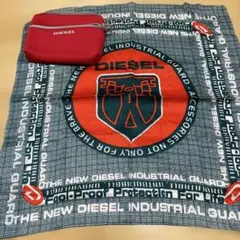 DIESEL ディーゼル ノベルティポーチ&バンダナ