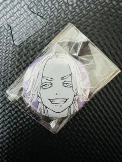 東京リベンジャーズ 東リベ メタリック缶バッジ 灰谷竜胆 竜胆 新体験展