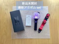 新品未開封 BTS 最新アミボム VER.4 バッテリー ストラップ セット