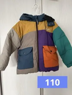 BREEZE マルチカラー コート サイズ110