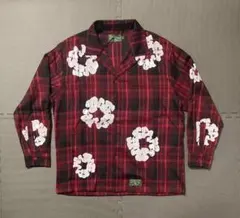 DENIM TEARS チェック柄長袖シャツ