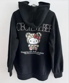アベイル CECIL McBEE ハローキティ 裏起毛パーカー