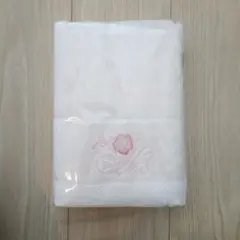 【ラベンダー様専用】HABA STYLE ローズ刺繍のタオルブランケットのサムネイル