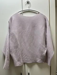 coca 長袖ニット　ピンク