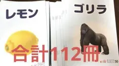 知育カードセット 合計112冊