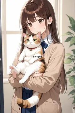 m1446 AIイラスト　かわいい　A4ポスター