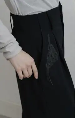 iCONOLOGY hakama wide pants 【水引】