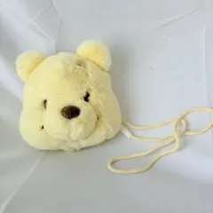 ディズニー ストア　プーさん　ふわふわポシェット　フェイス　ショルダのサムネイル