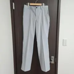 美品◆NIKEGOLF　ゴルフ　メンズ　M　パンツ　ストライプ　青