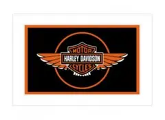 T170　 ハーレーダビッドソンポスター 　フラッグ 　ガレージ装飾 バナー