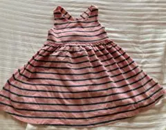babyGAP ギャップ ボーダーワンピース 12-18months 70 80