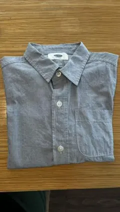 【OLD NAVY】 レギュラーシャツ 長袖  120cm