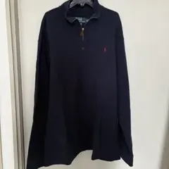 Polo by Ralph Lauren ネイビー ハーフジップ XXL