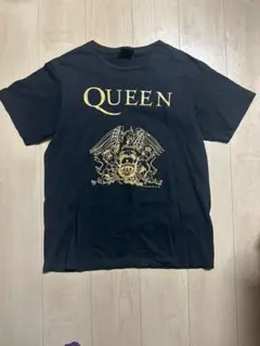 QUEEN クイーン　ロゴ Tシャツ　バンドTシャツ　バンT