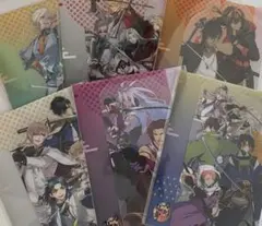 セブンイレブン刀剣乱舞クリアファイル A5 全6種