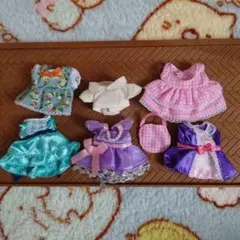 シルバニアファミリー 着せ替え服 とバックの7点セット