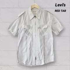 リーバイス Levi's RED TAB ストライプ 半袖　　ウエスタンシャツのサムネイル