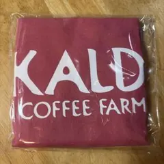 カルディ　コットンエコバッグ　スモーキーピンク