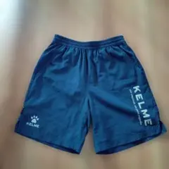 【KELME】美品　ハーフパンツ 160サイズ　ネイビー