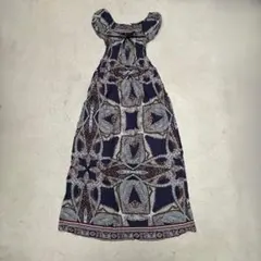 00's vintage y2k ヴィンテージ ボヘミアン ロング ワンピース