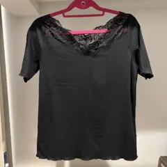 （新品未使用）RAY CASSIN FAVORI レース切替リブTシャツのサムネイル