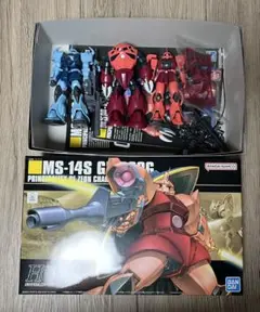 キ*ロ様 hgucシャア専用ゲルググ&ジャンクセット