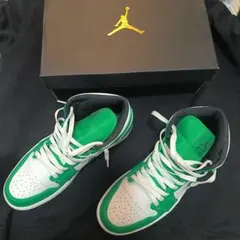 Air Jordan 1 Mid ラッキーグリーン 27cm