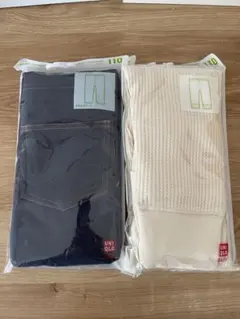 UNIQLO キッズレギンス 110サイズ 2点セット