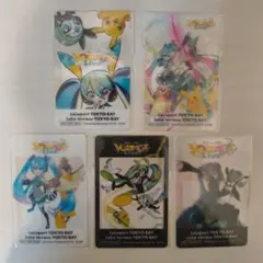 初音ミク ポケモン VOLTA Live カード 5枚セット
