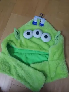 トイストーリー リトルグリーメン 被り物 フードウォーマー