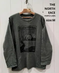ザノースフェイス パープルレーベル Graphic Tee M プリント ロンＴ
