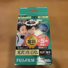 FUJIFILM 光沢プレミアム 写真用紙 Lサイズ　100枚＋5枚