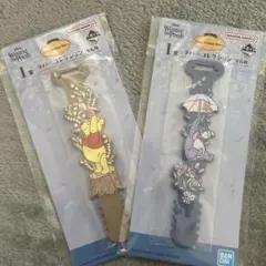 新品未開封プーさん一番くじI賞ラバーコレクション2種セット