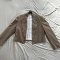 ZARA ベージュ テーラードジャケット