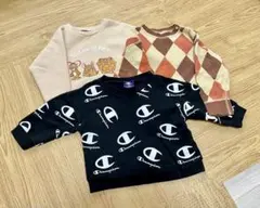 トレーナー サイズ80〜90 3枚セット Champion