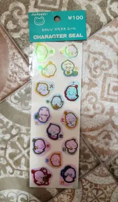 キャラクターシール おばけ　 ホログラム